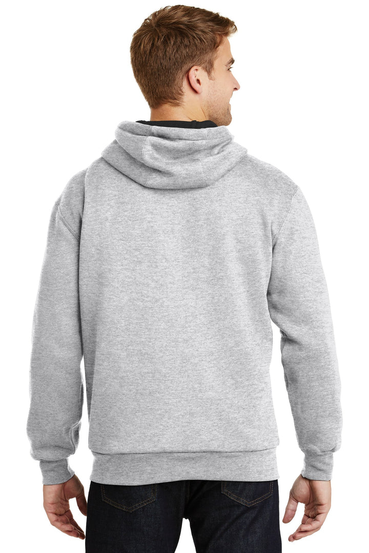 CornerStone - Heavyweight Full-Zip Hooded Sweatshirt with Thermal Lining.  CS620