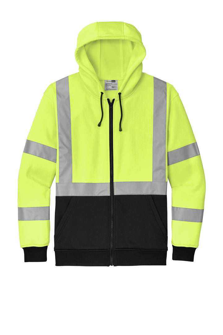 CornerStone A107 Class 3 Heavy-Duty Fleece Full-Zip Hoodie CSF300