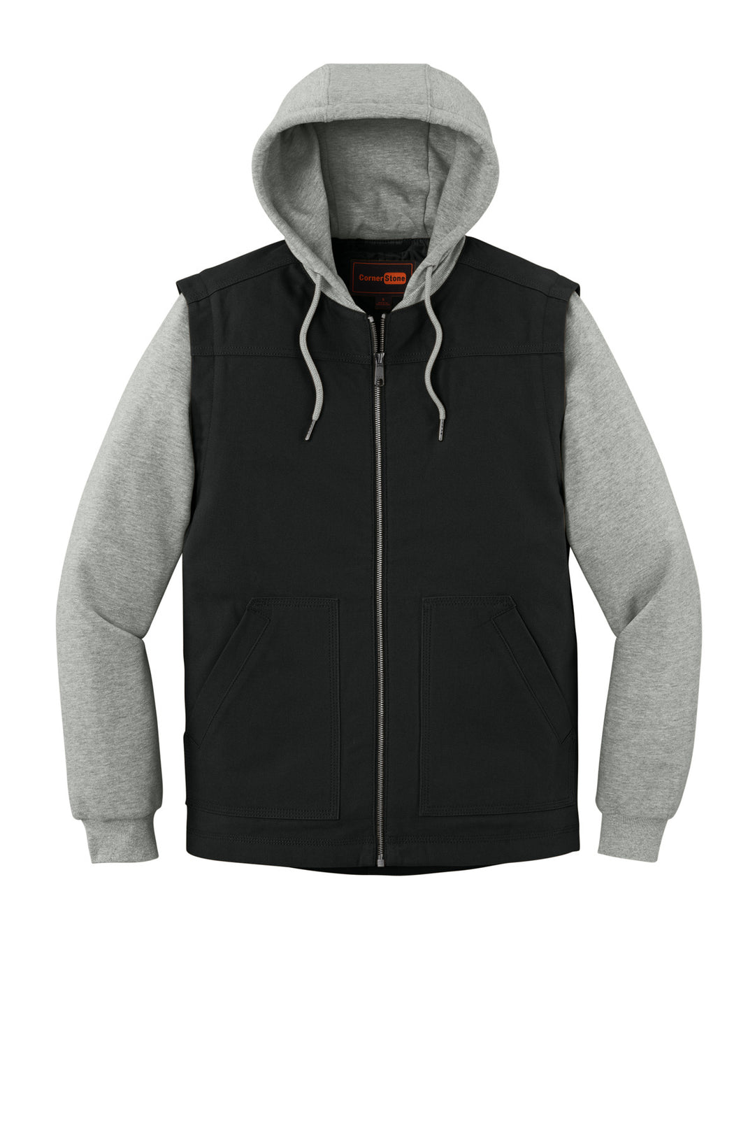 CornerStone Duck Fleece Full-Zip Hooded Jacket CSJ42