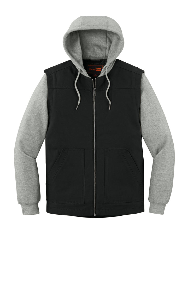 CornerStone Duck Fleece Full-Zip Hooded Jacket CSJ42