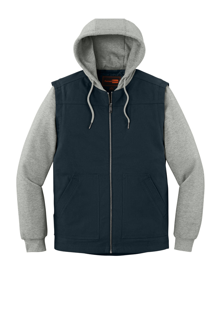 CornerStone Duck Fleece Full-Zip Hooded Jacket CSJ42