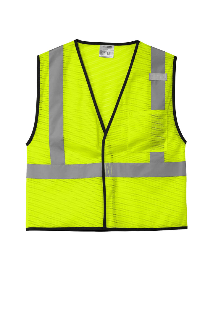 CornerStone  ANSI 107 Class 2 Economy Mesh One-Pocket Vest. CSV100