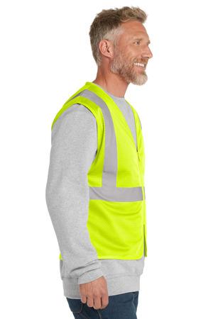 CornerStone  ANSI 107 Class 2 Economy Mesh Zippered Vest. CSV101