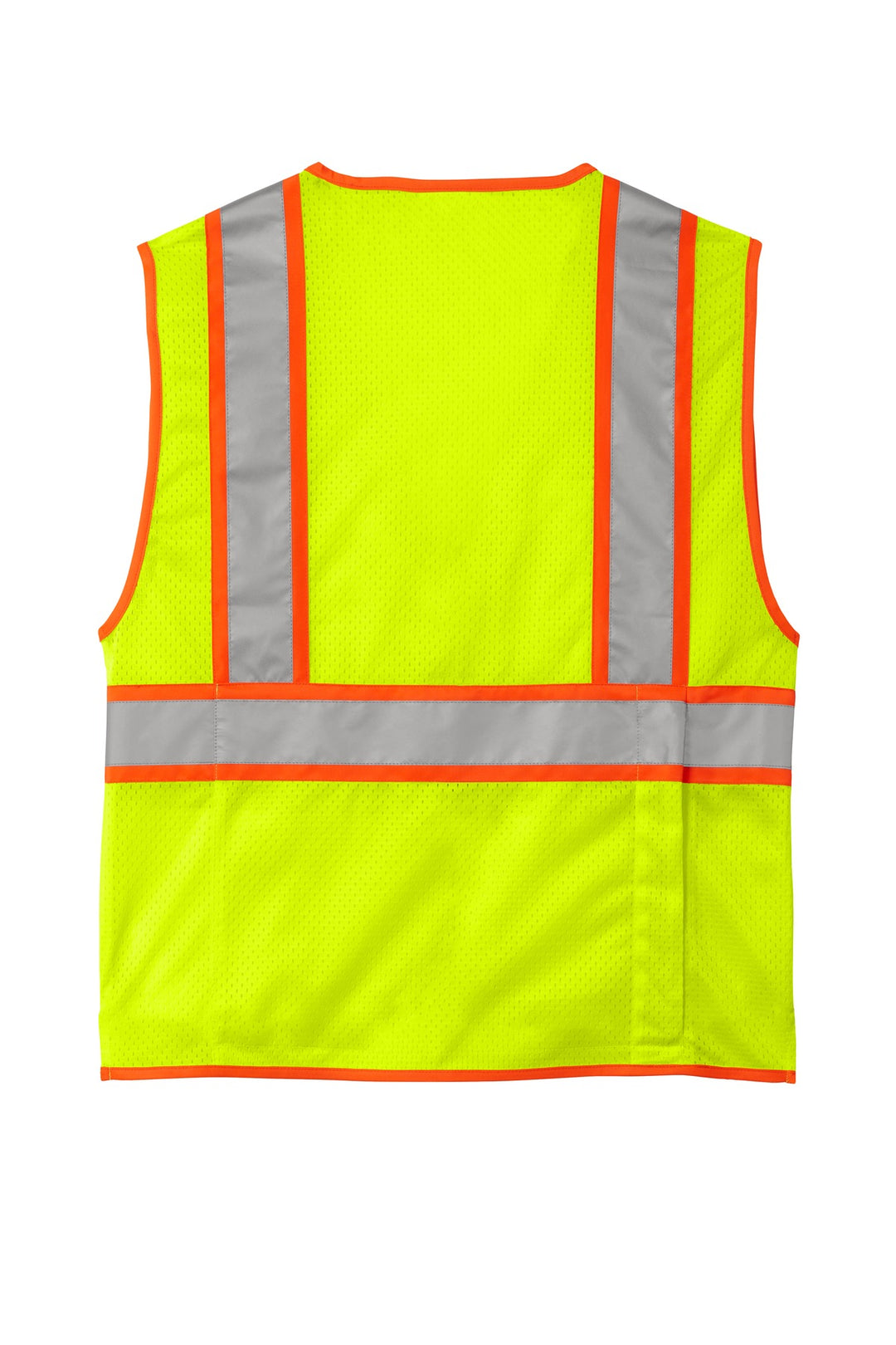 CornerStone  ANSI 107 Class 2 Surveyor Zippered Two-Tone Vest. CSV105