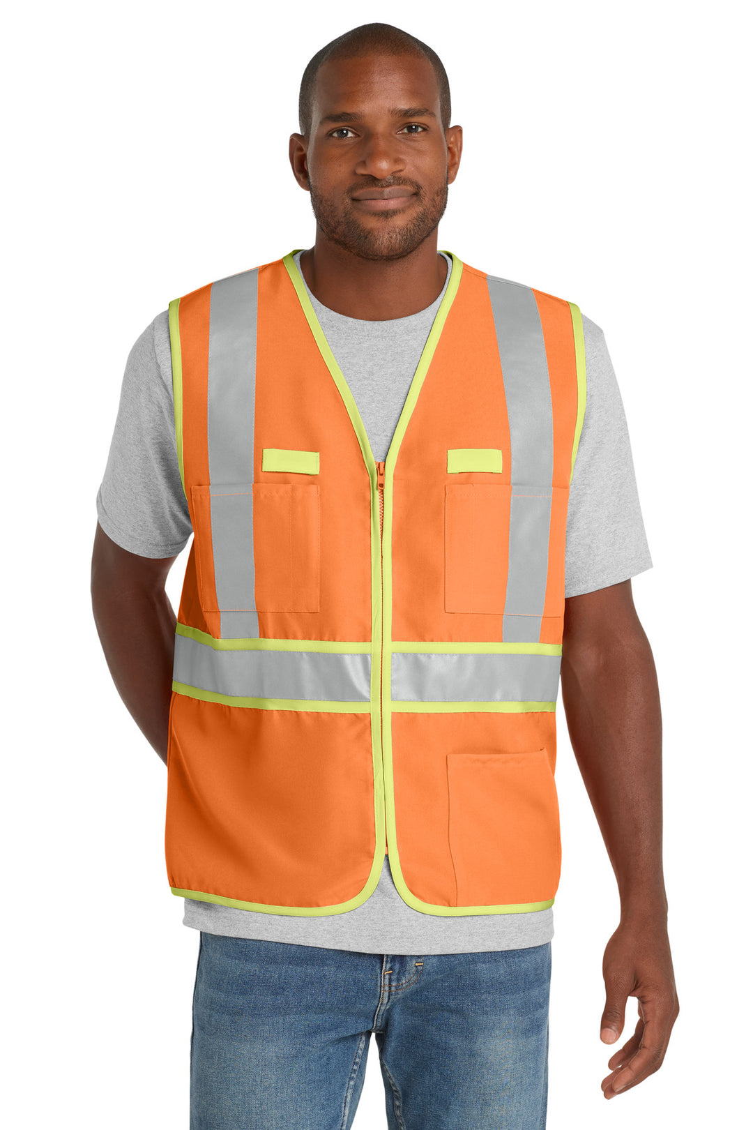 CornerStone - ANSI 107 Class 2 Dual-Color Safety Vest. CSV407