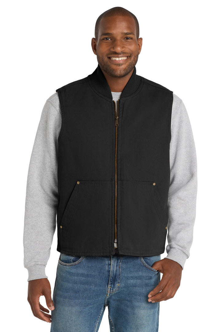 CornerStone Washed Duck Cloth Vest. CSV40