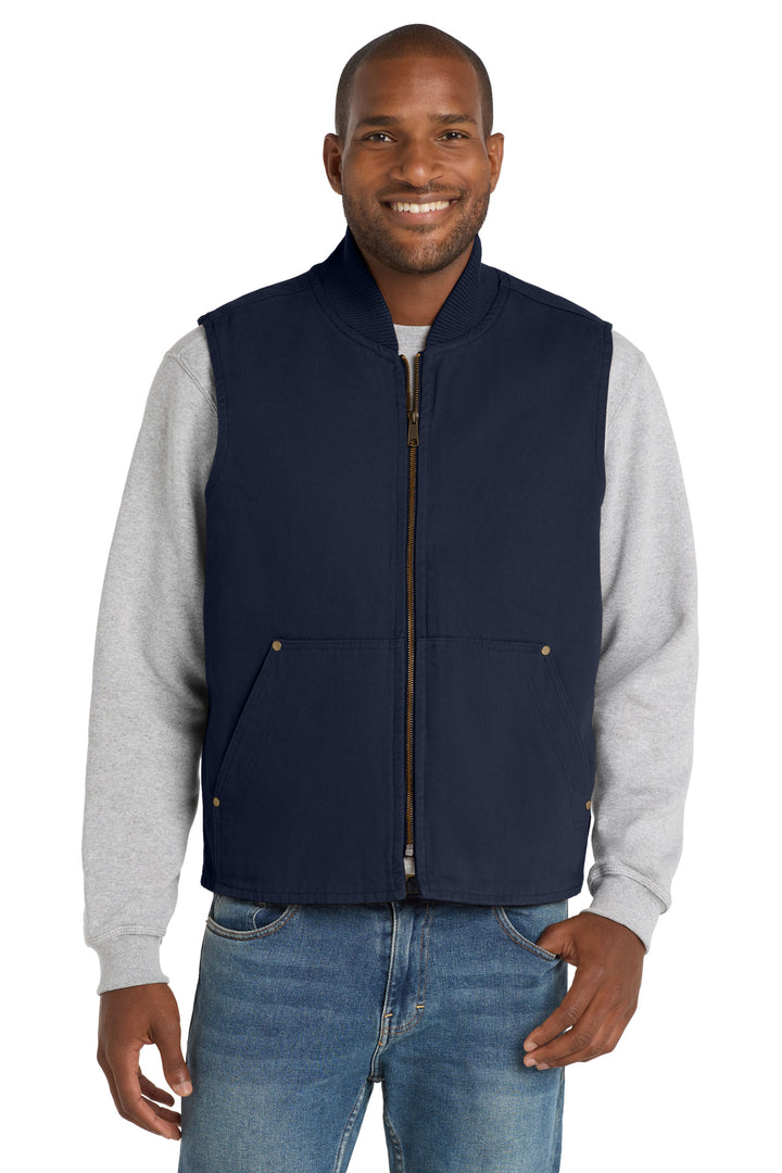 CornerStone Washed Duck Cloth Vest. CSV40