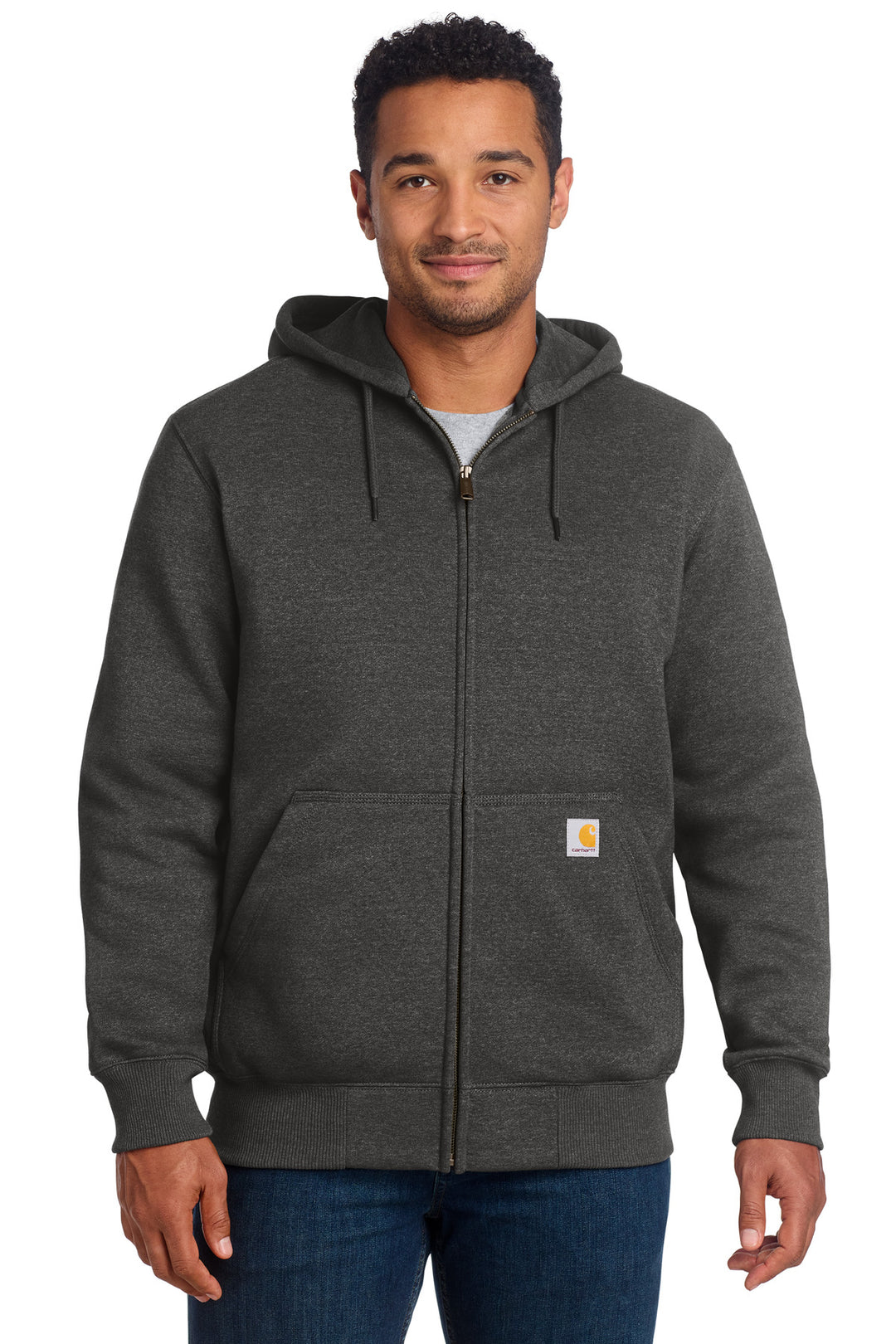 Carhartt  Rain Defender  Paxton Heavyweight Hooded Zip-Front Sweatshirt. CT100614