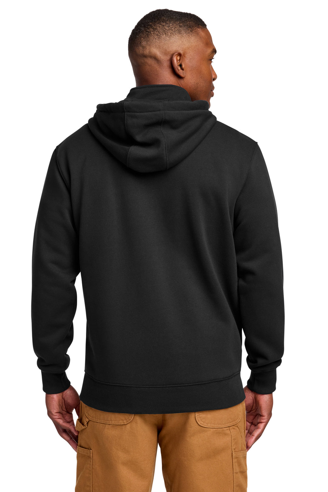 Carhartt  Rain Defender  Paxton Heavyweight Hooded Zip Mock Sweatshirt. CT100617