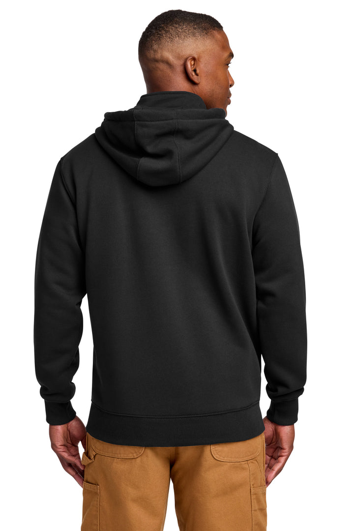 Carhartt  Rain Defender  Paxton Heavyweight Hooded Zip Mock Sweatshirt. CT100617
