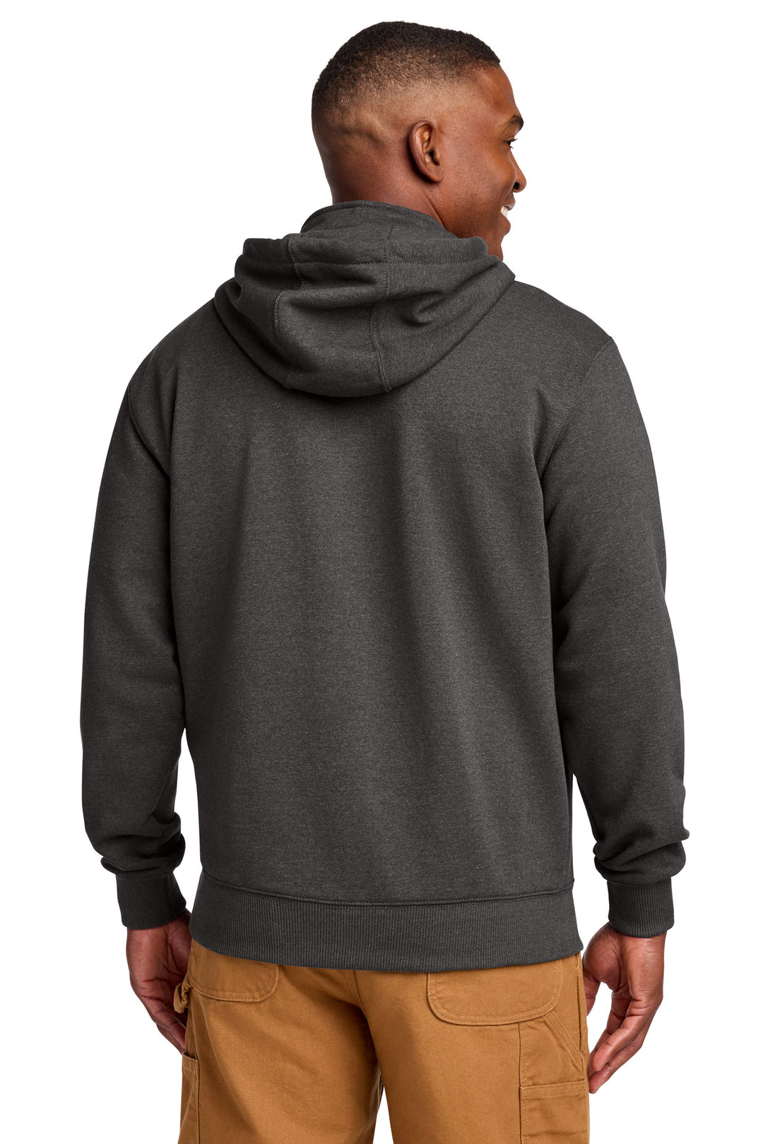 Carhartt  Rain Defender  Paxton Heavyweight Hooded Zip Mock Sweatshirt. CT100617