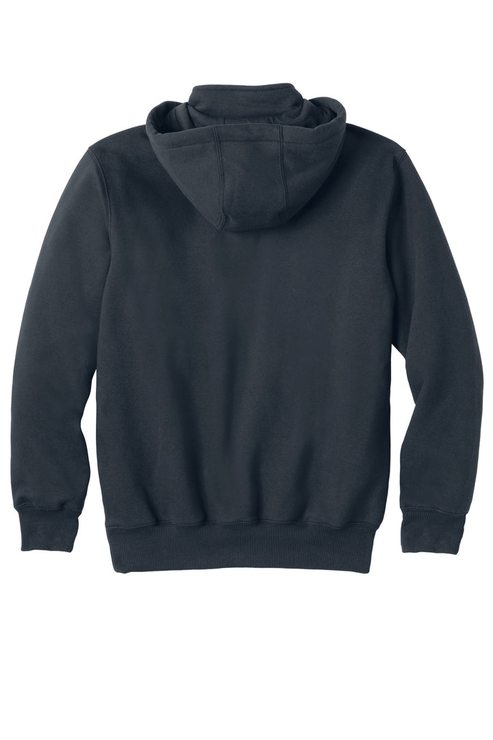 Carhartt  Rain Defender  Paxton Heavyweight Hooded Zip Mock Sweatshirt. CT100617