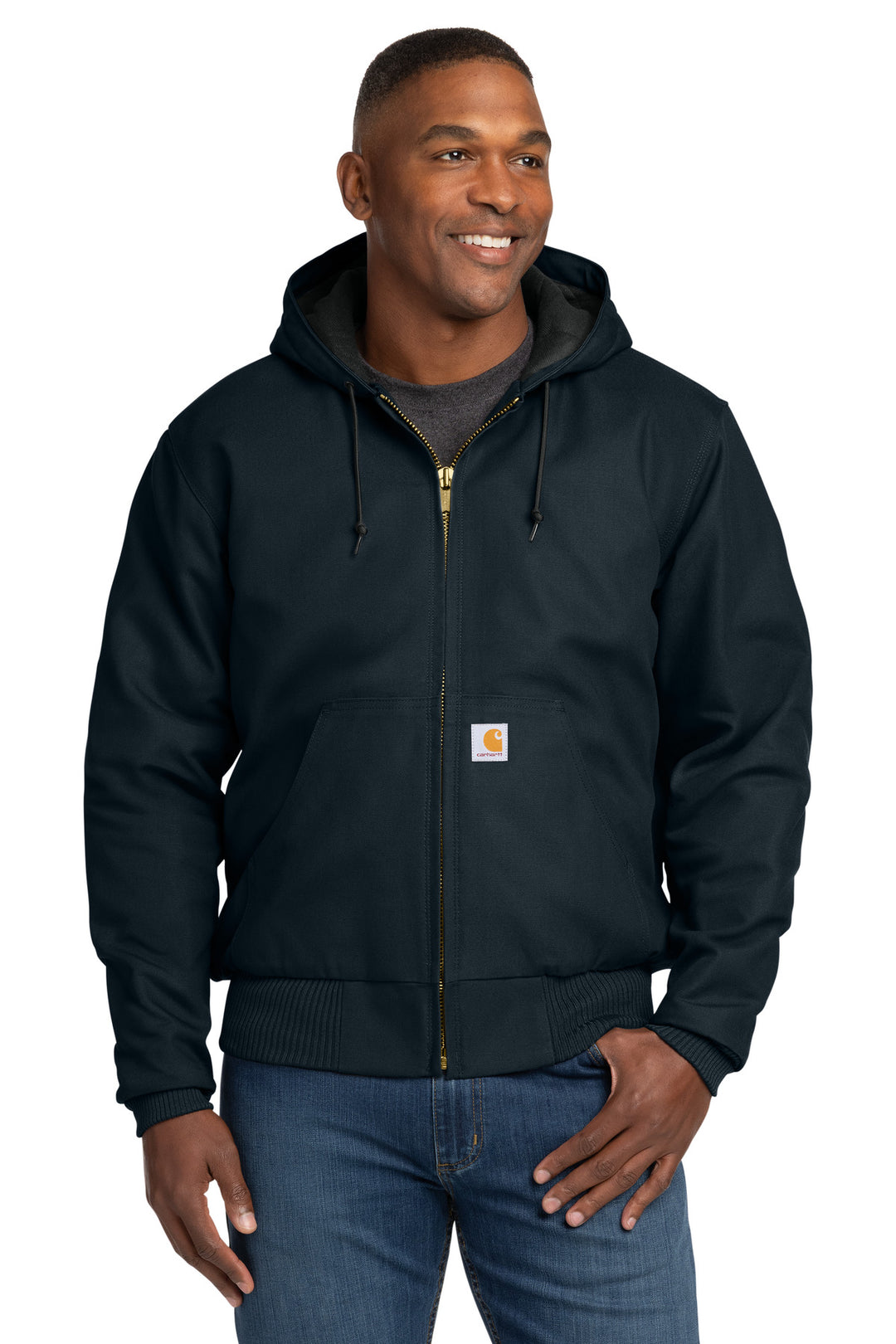 Carhartt  Quilted-Flanne-Lined Duck Active Jac. CT106677