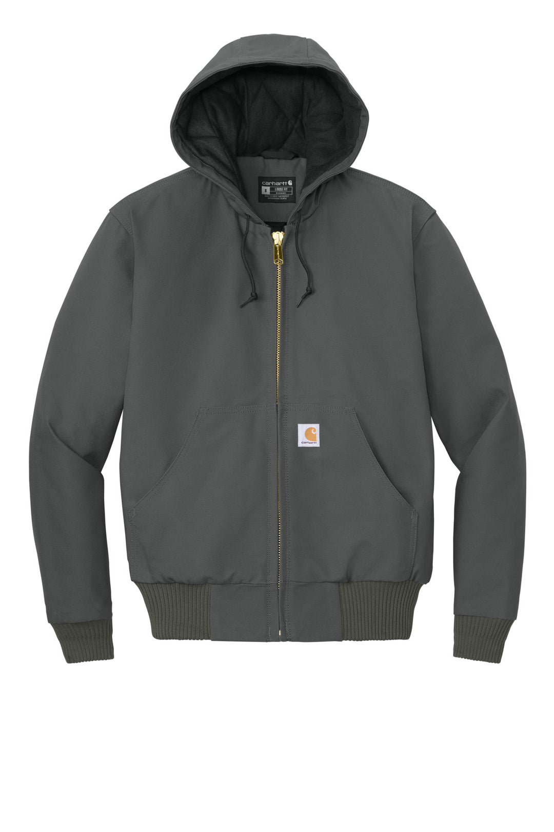 Carhartt  Quilted-Flanne-Lined Duck Active Jac. CT106677