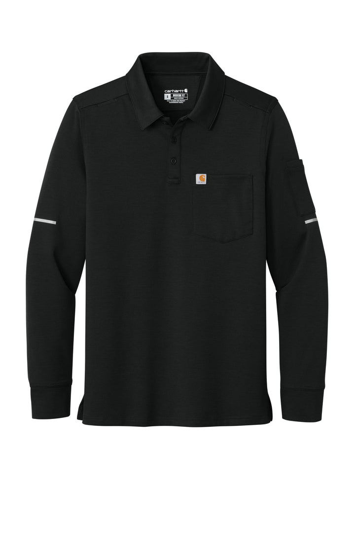 Carhartt FLD &amp; RSCU Long Sleeve Polo CTC16129