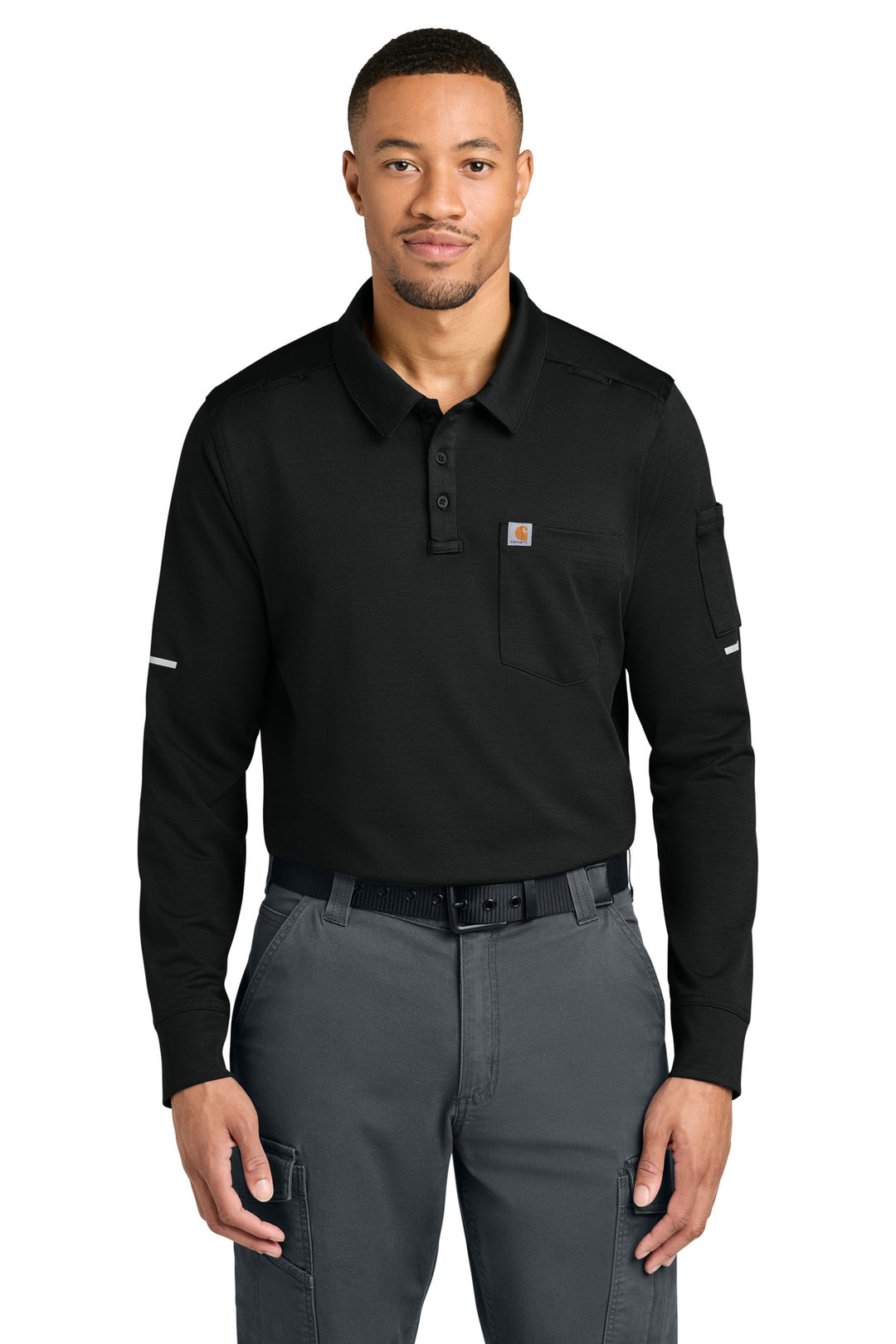 Carhartt FLD &amp; RSCU Long Sleeve Polo CTC16129