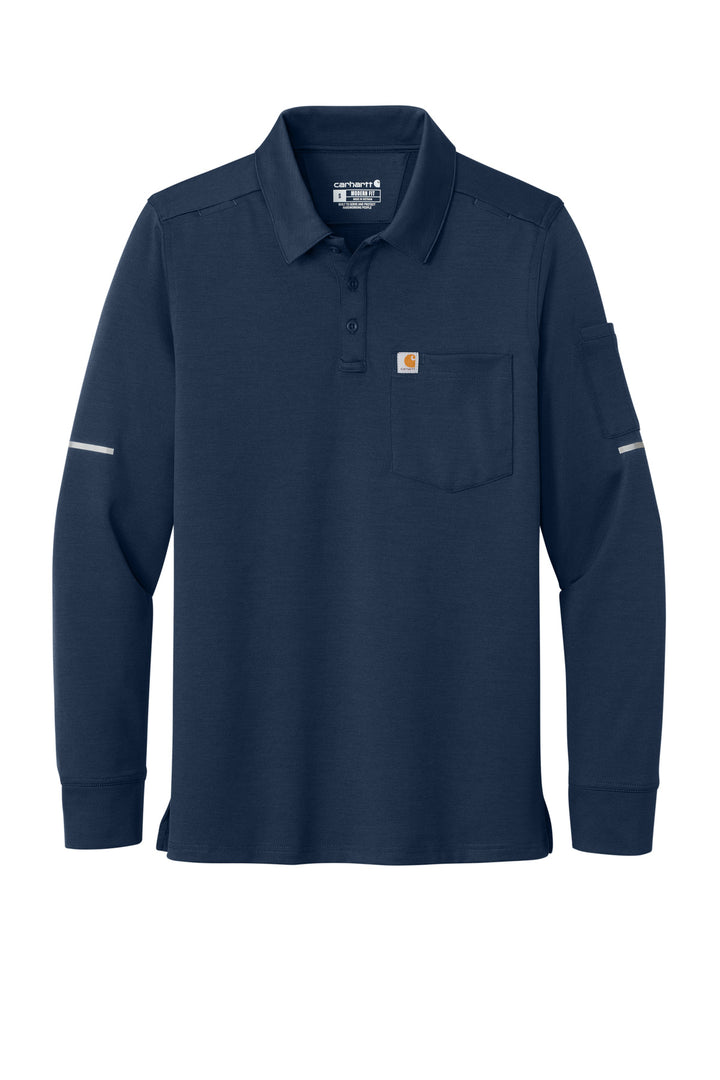 Carhartt FLD &amp; RSCU Long Sleeve Polo CTC16129
