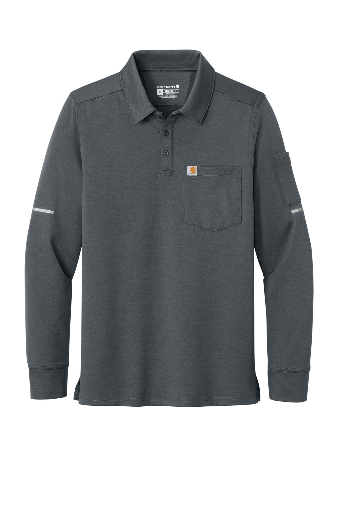 Carhartt FLD &amp; RSCU Long Sleeve Polo CTC16129