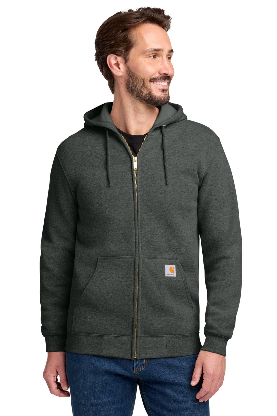 Carhartt  Midweight Hooded Zip-Front Sweatshirt. CTK122