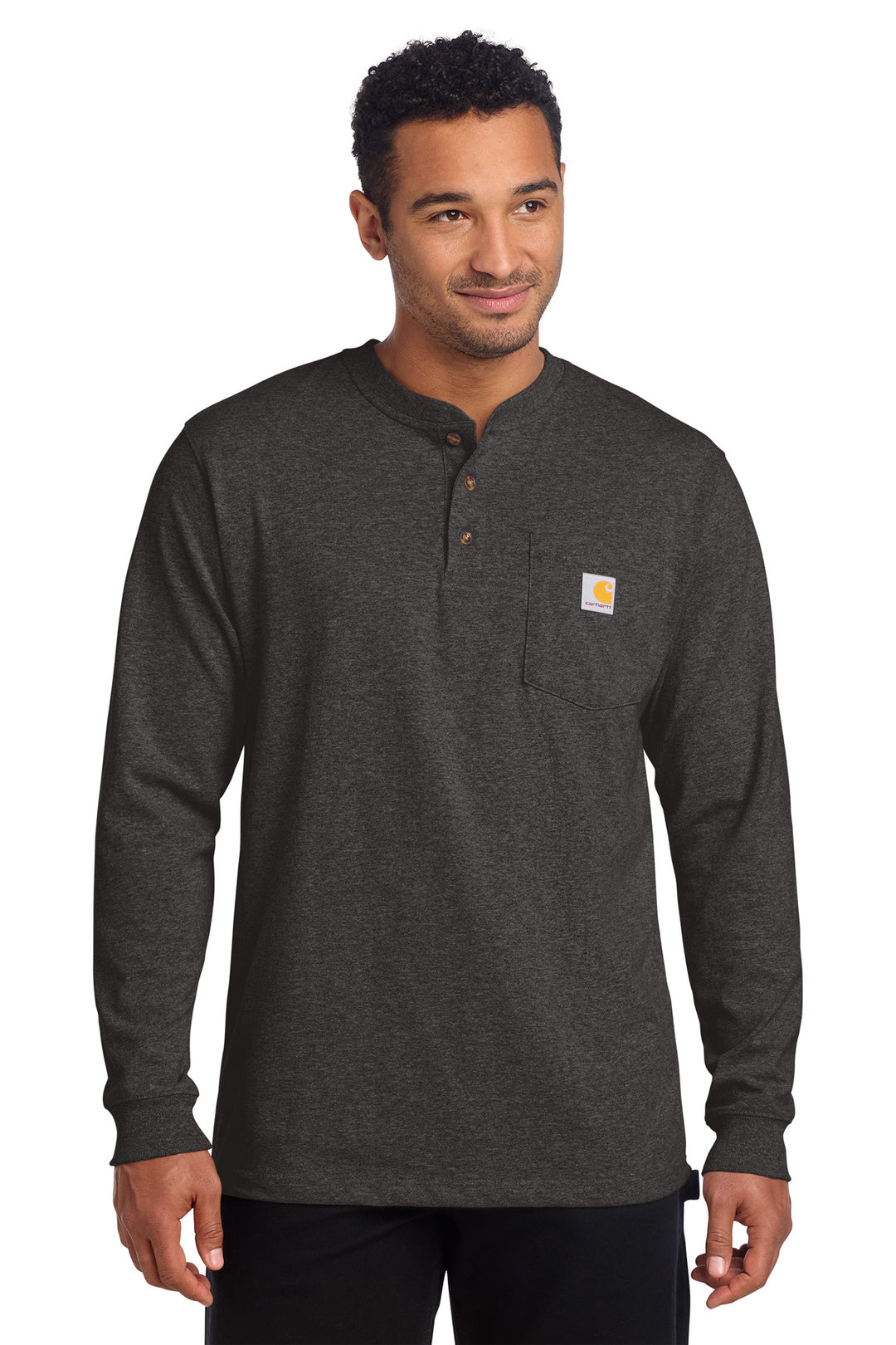 Carhartt Long Sleeve Henley T-Shirt CTK128