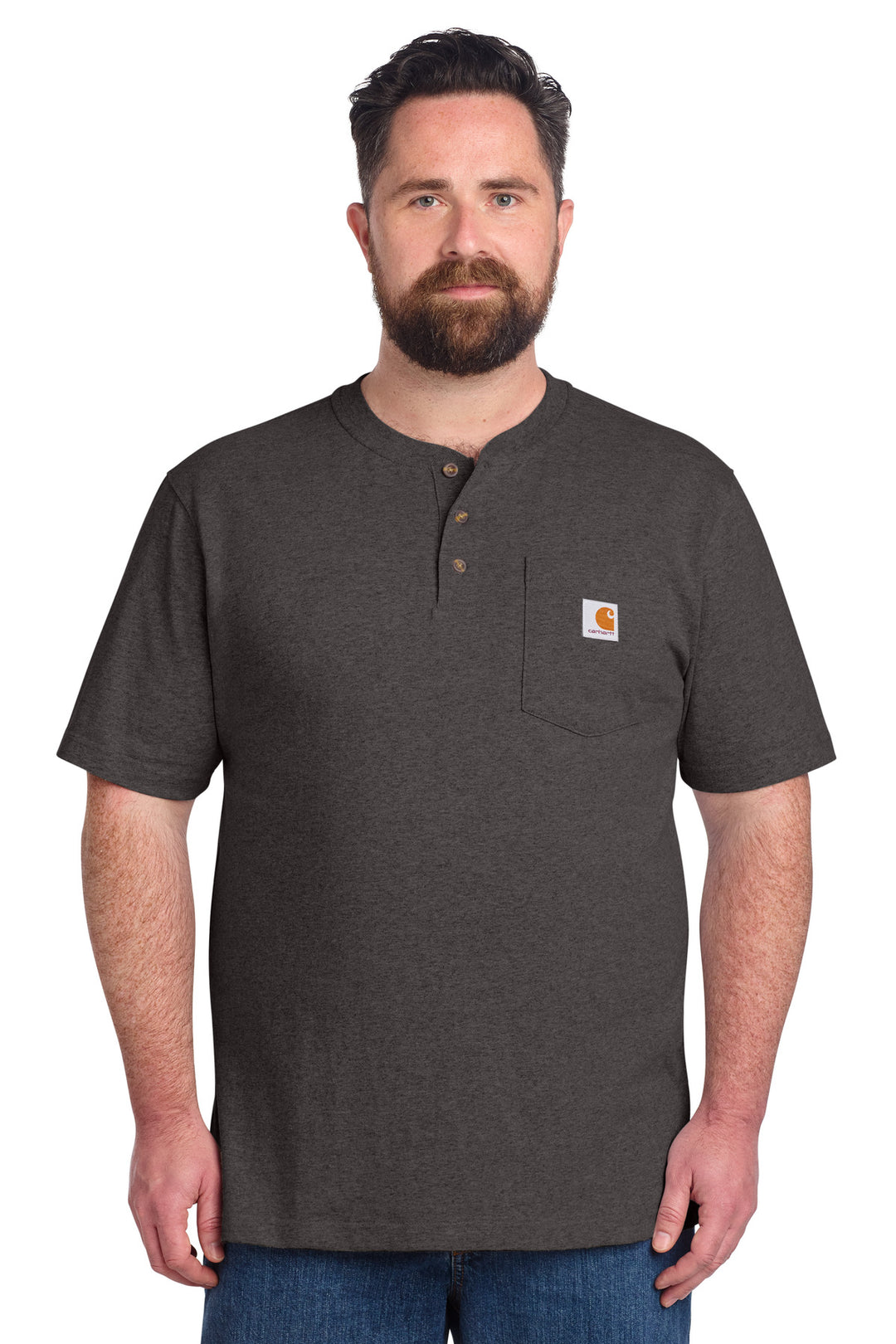 Carhartt Short Sleeve Henley T-Shirt CTK84
