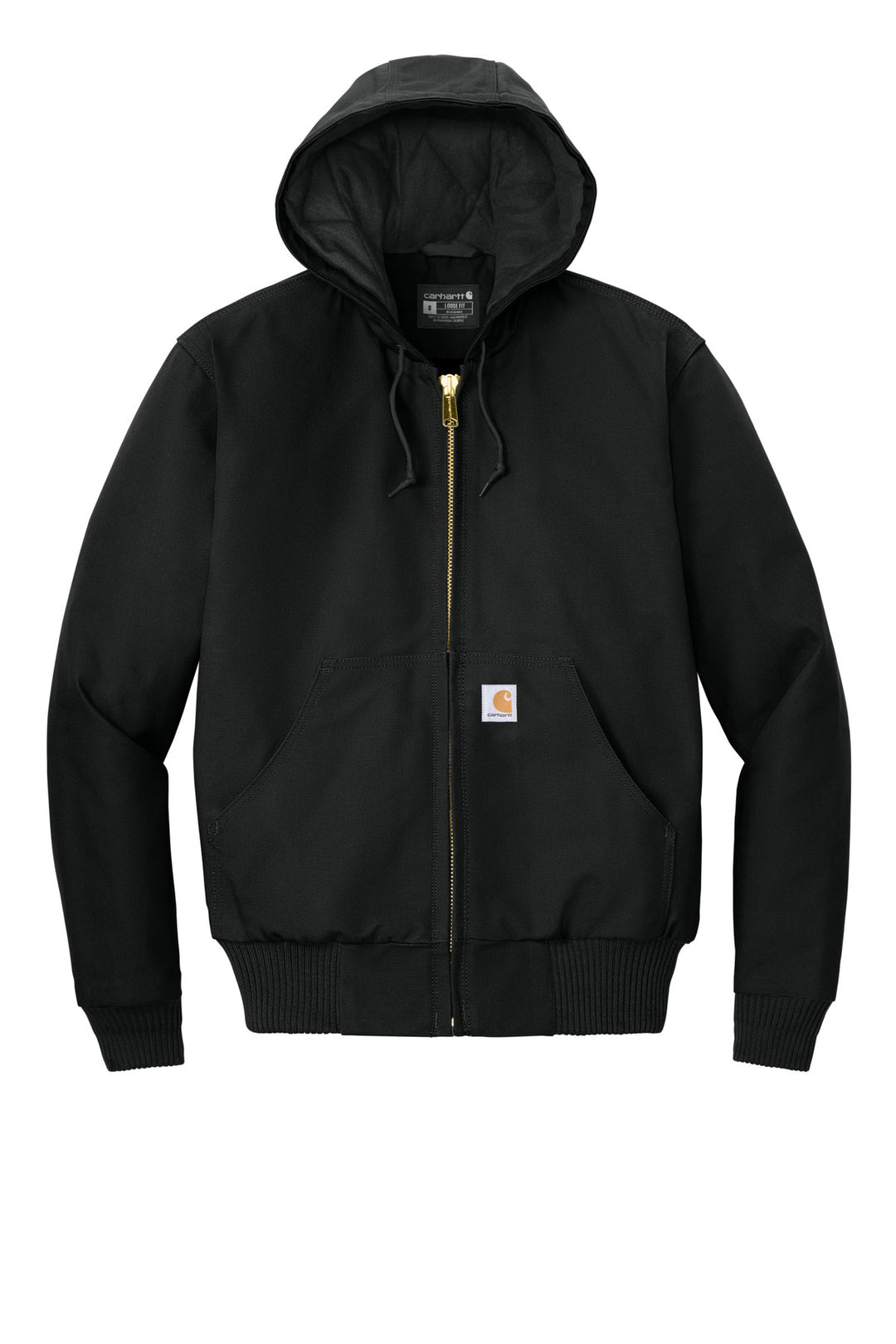 Carhartt  Tall Quilted-Flannel-Lined Duck Active Jac. CTT106677
