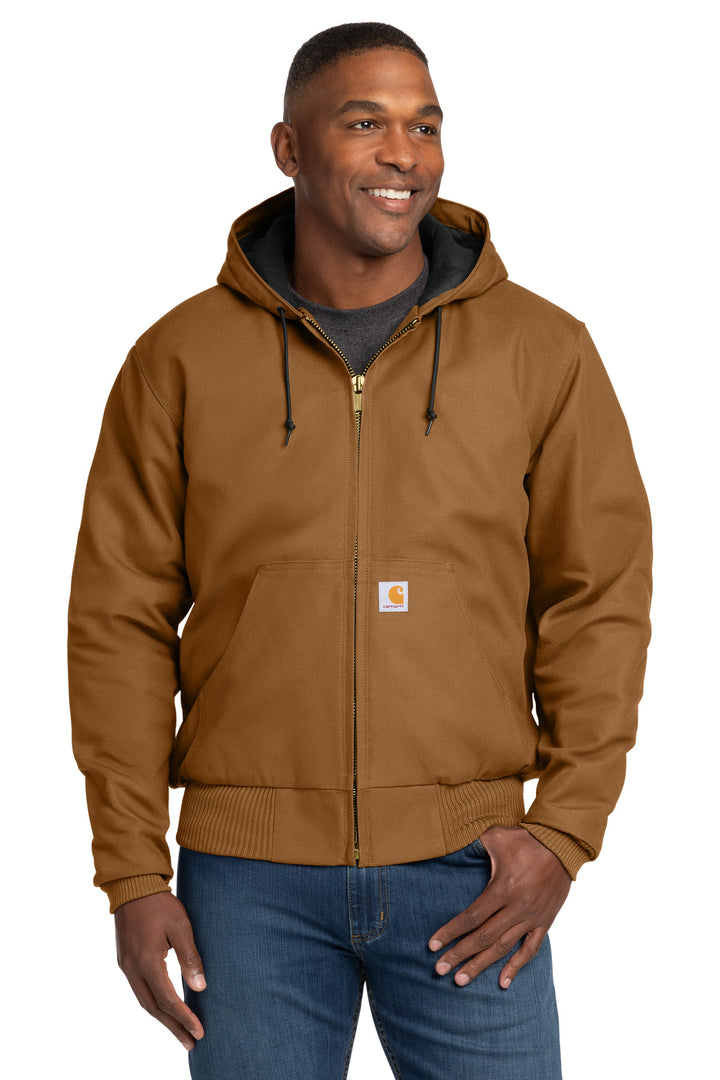 Carhartt  Tall Quilted-Flannel-Lined Duck Active Jac. CTT106677