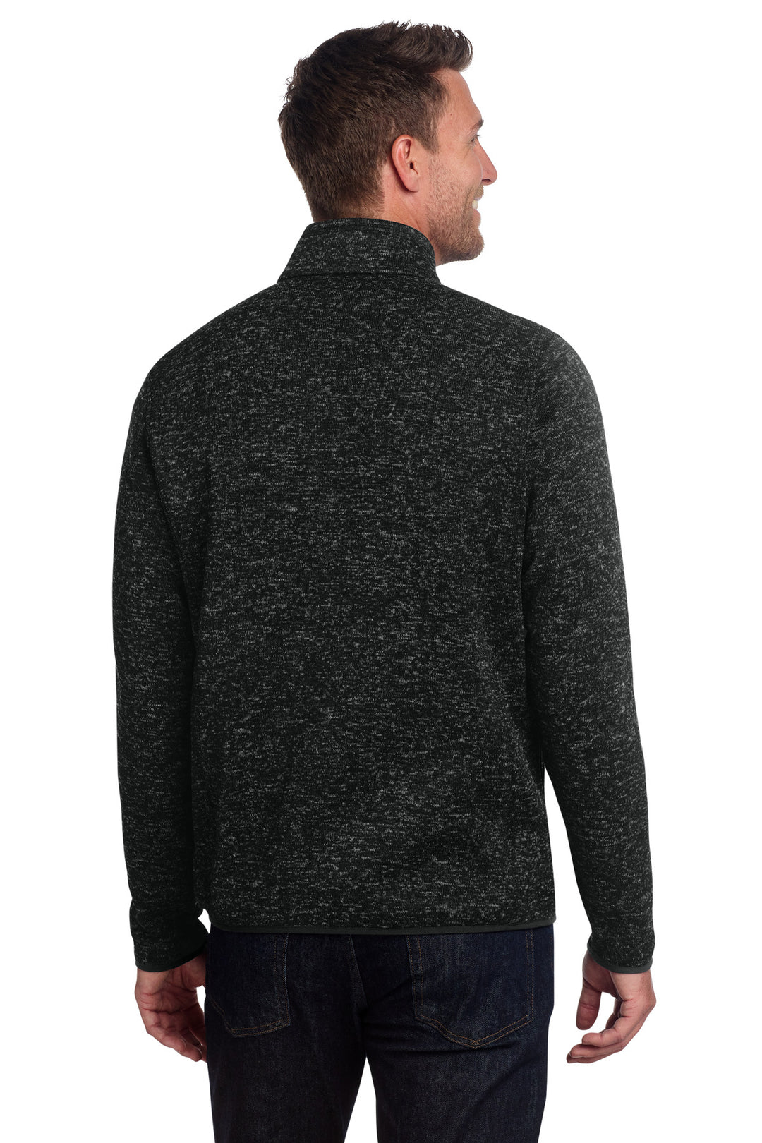 Port Authority Sweater Fleece Jacket. F232