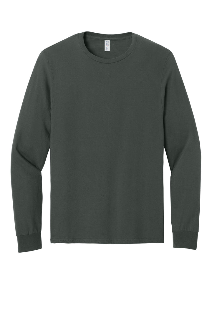 Jerzees Ultimate Unisex Ring Spun Long Sleeve T-Shirt IC46L