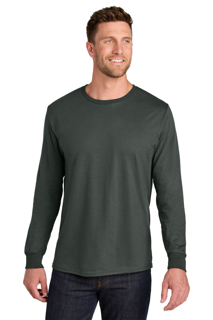 Jerzees Ultimate Unisex Ring Spun Long Sleeve T-Shirt IC46L