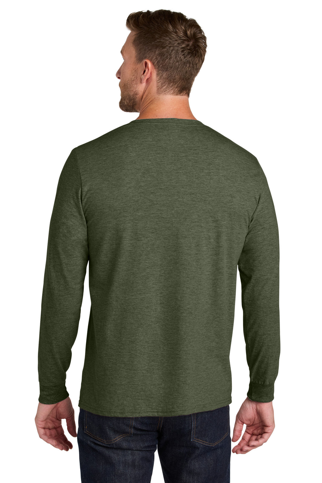 Jerzees Ultimate Unisex Ring Spun Long Sleeve T-Shirt IC46L