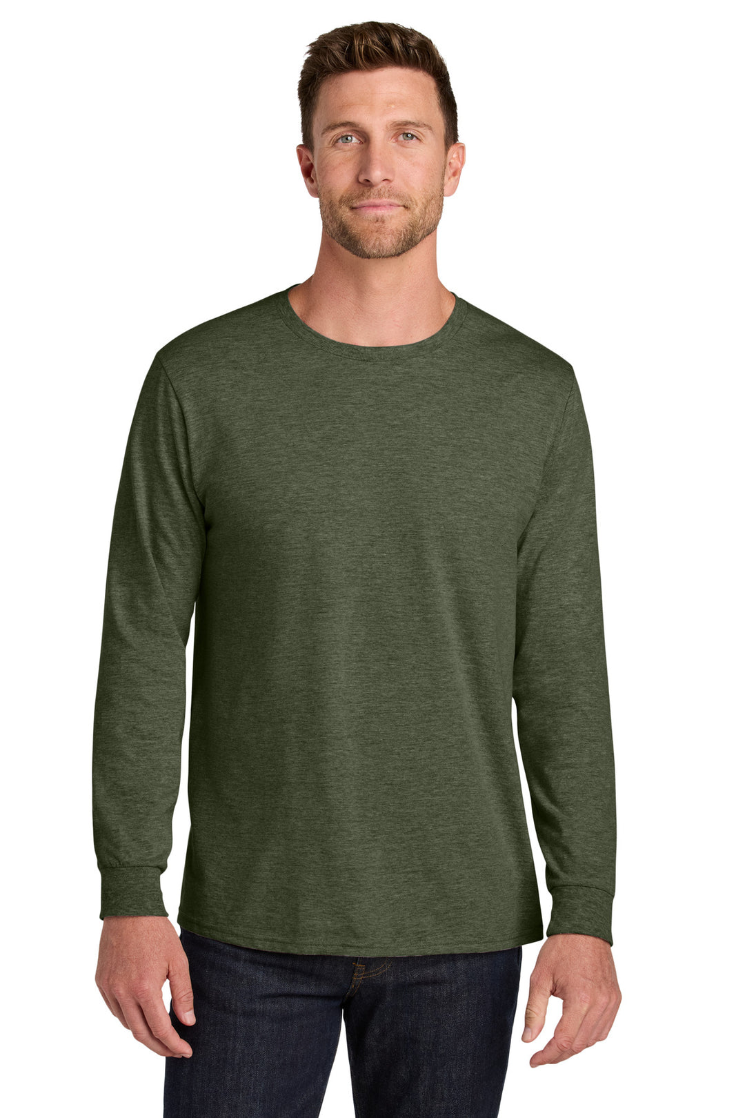 Jerzees Ultimate Unisex Ring Spun Long Sleeve T-Shirt IC46L