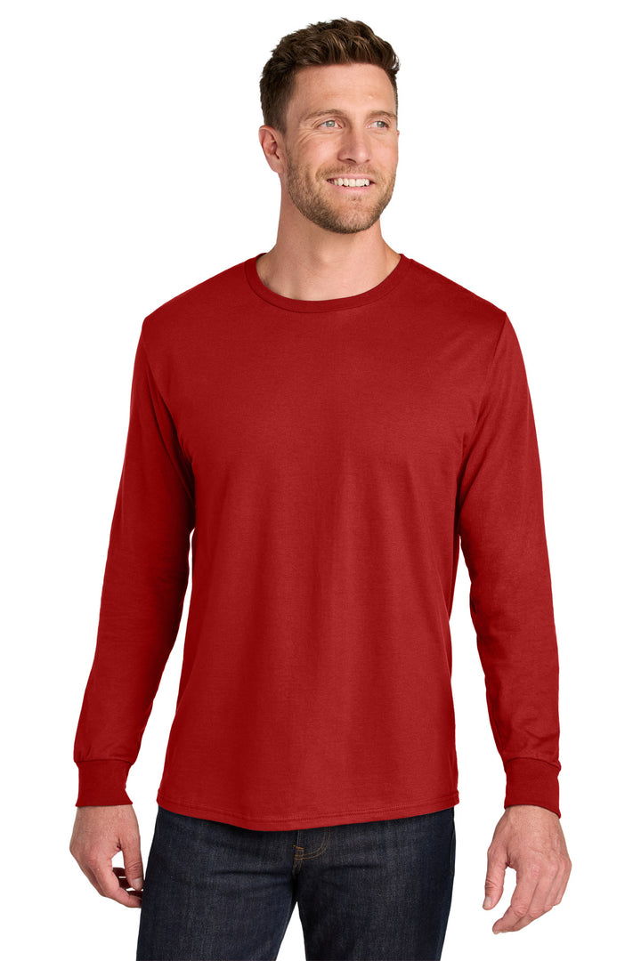 Jerzees Ultimate Unisex Ring Spun Long Sleeve T-Shirt IC46L