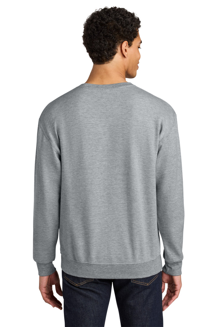 Jerzees Ultimate Unisex CVC Ring Spun Crewneck Sweatshirt IC48M