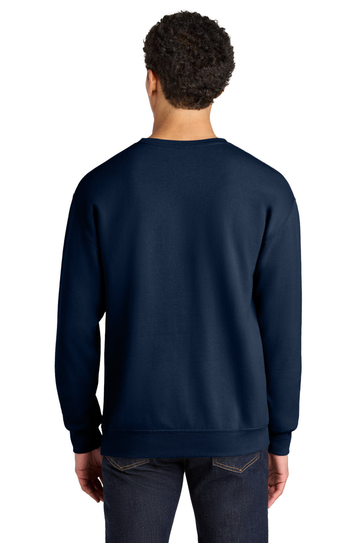 Jerzees Ultimate Unisex CVC Ring Spun Crewneck Sweatshirt IC48M