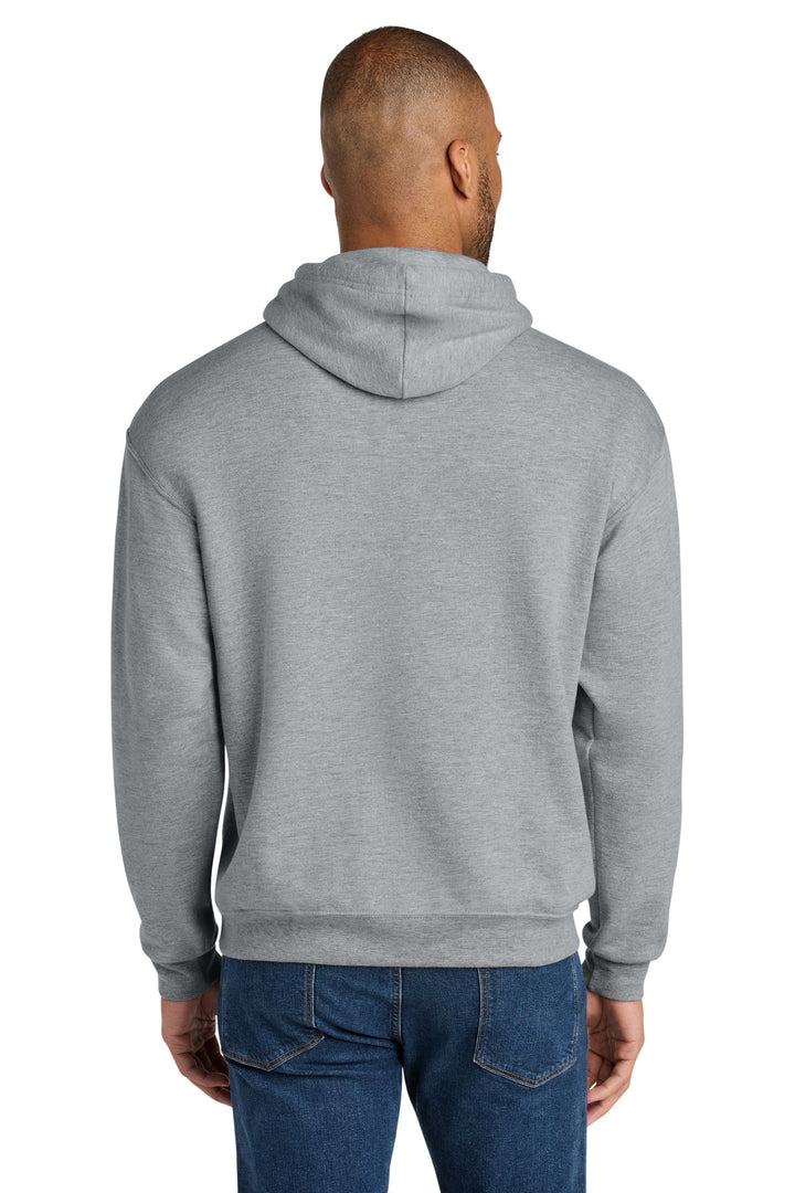 Jerzees Ultimate Unisex CVC Ring Spun Hooded Sweatshirt IC49M