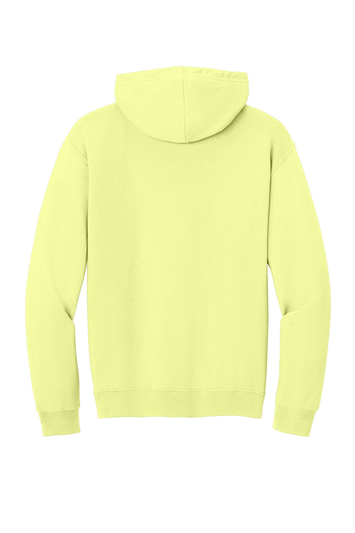 Jerzees Ultimate Unisex CVC Ring Spun Hooded Sweatshirt IC49M