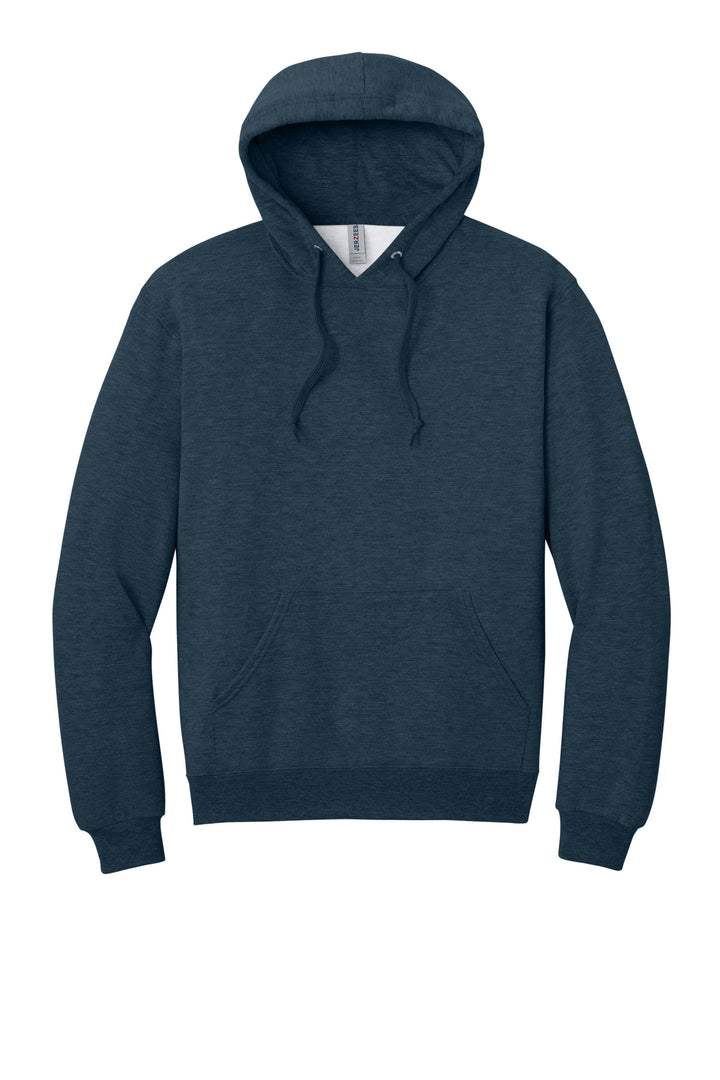 Jerzees Ultimate Unisex CVC Ring Spun Hooded Sweatshirt IC49M