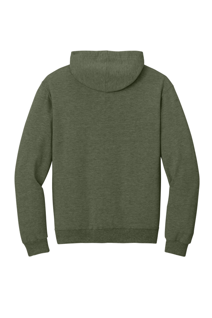 Jerzees Ultimate Unisex CVC Ring Spun Hooded Sweatshirt IC49M