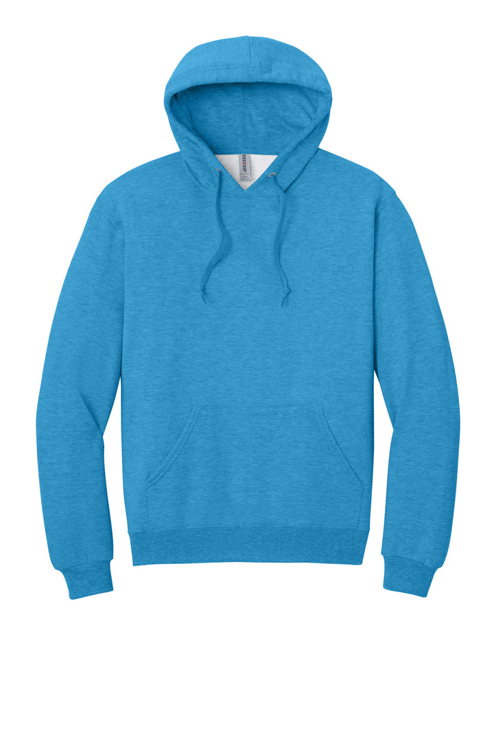 Jerzees Ultimate Unisex CVC Ring Spun Hooded Sweatshirt IC49M