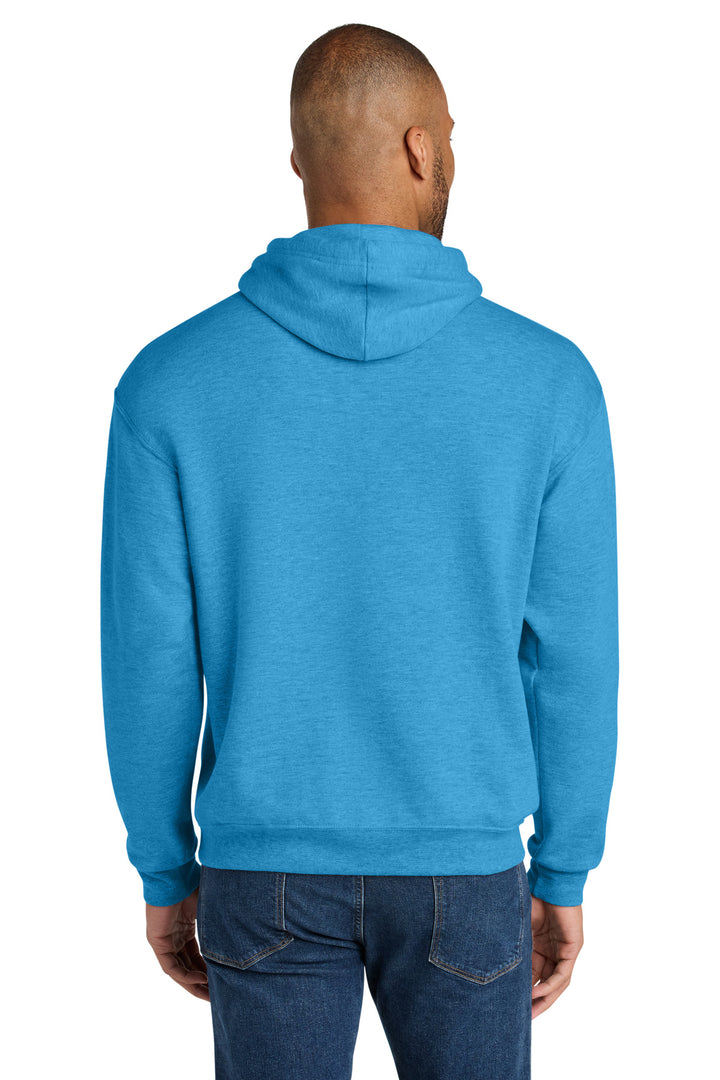 Jerzees Ultimate Unisex CVC Ring Spun Hooded Sweatshirt IC49M