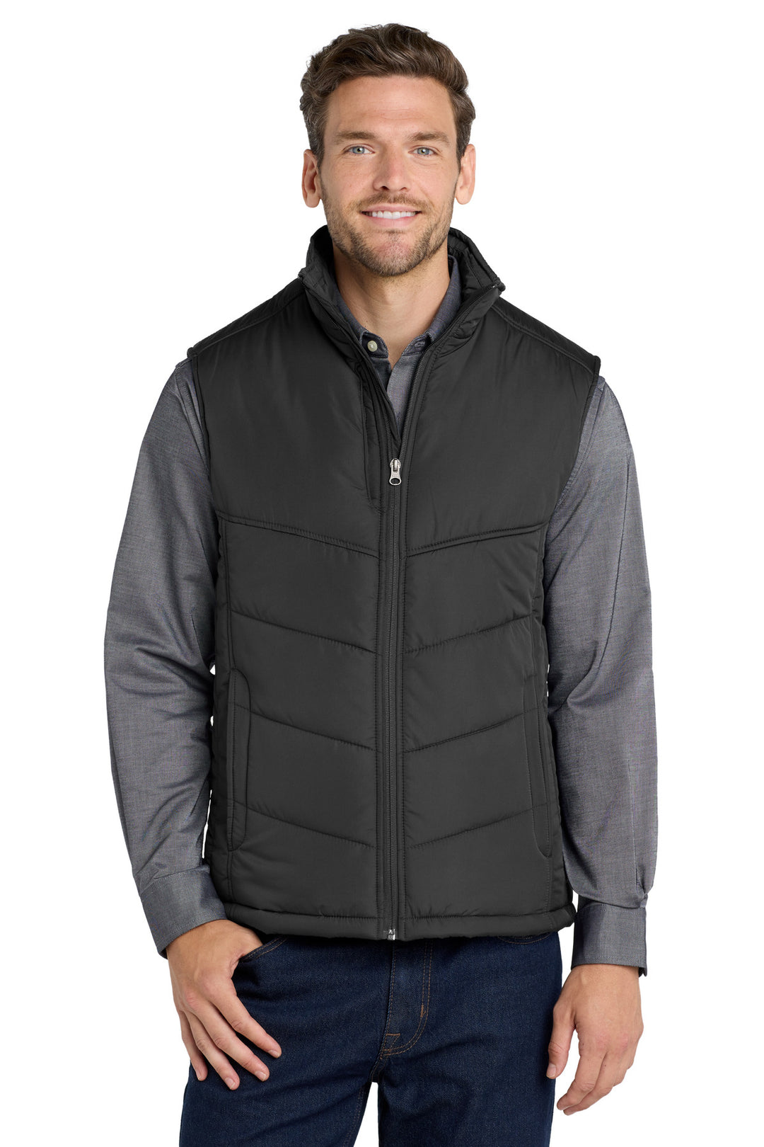Port Authority Puffy Vest. J709
