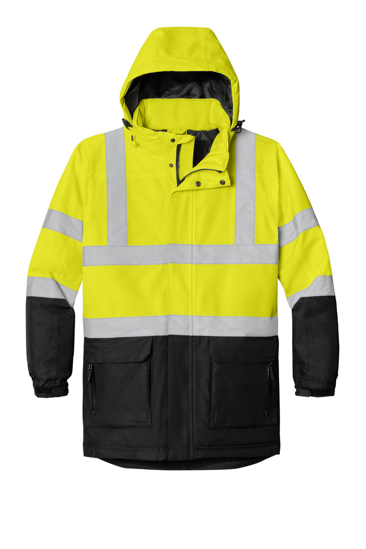 Port Authority ANSI 107 Class 3 Safety Heavyweight Parka. J799S