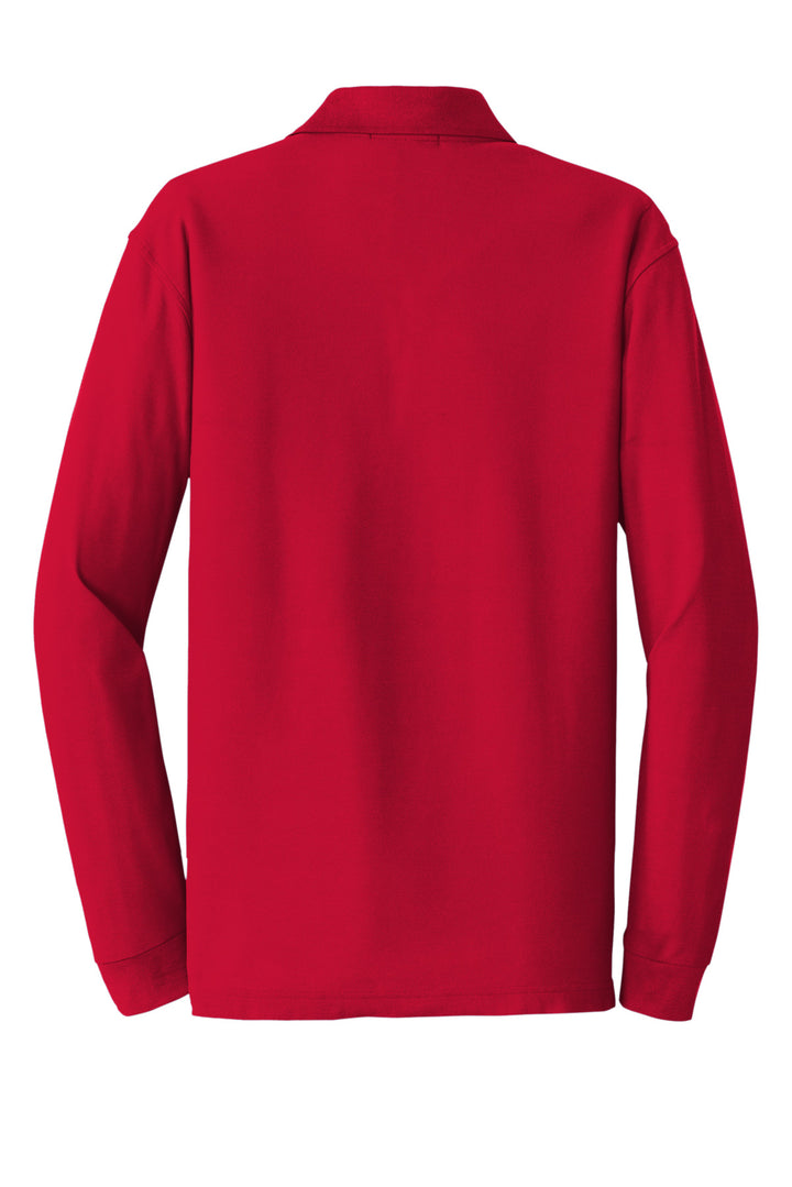 Port Authority Long Sleeve Core Classic Pique Polo. K100LS