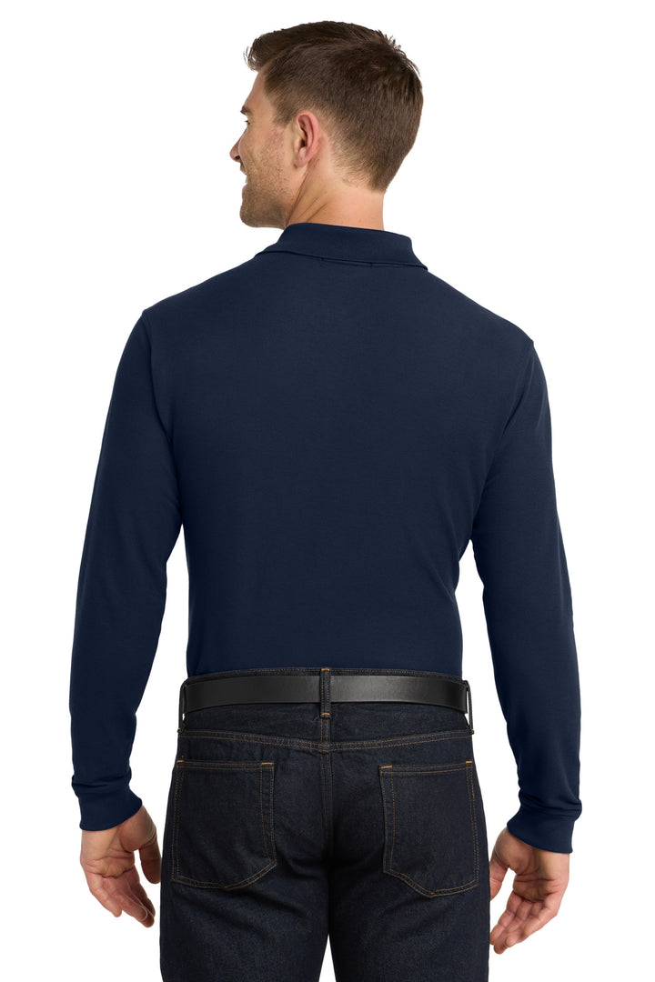 Port Authority Long Sleeve Core Classic Pique Polo. K100LS