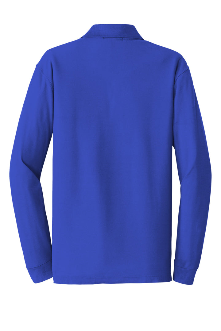 Port Authority Long Sleeve Core Classic Pique Polo. K100LS