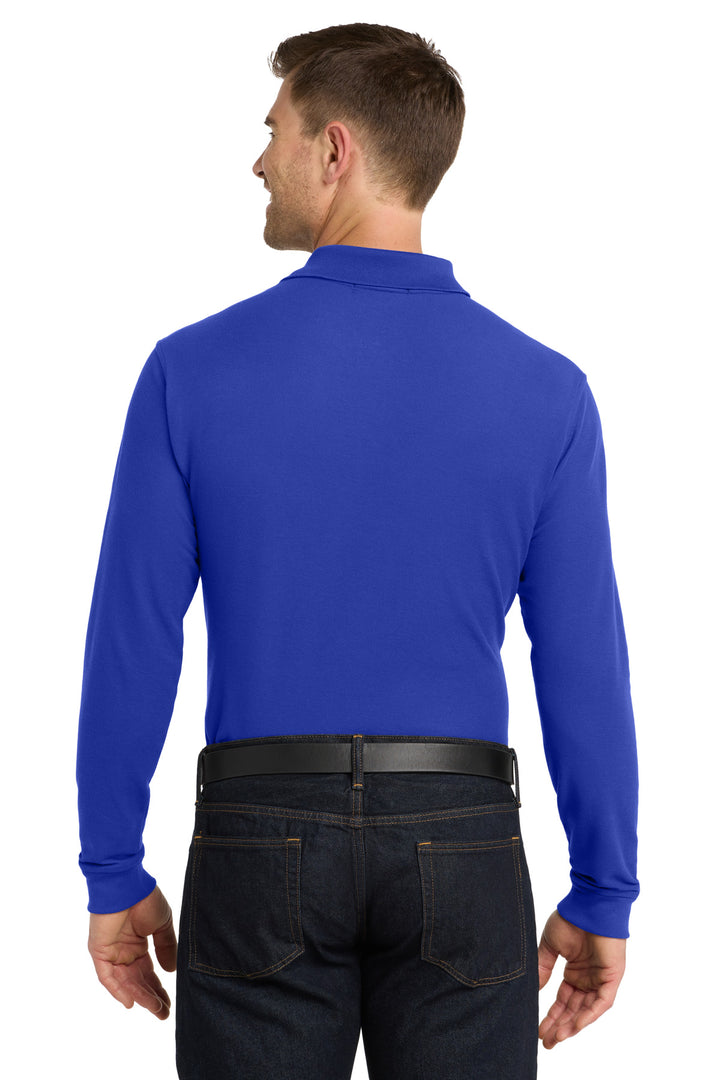 Port Authority Long Sleeve Core Classic Pique Polo. K100LS