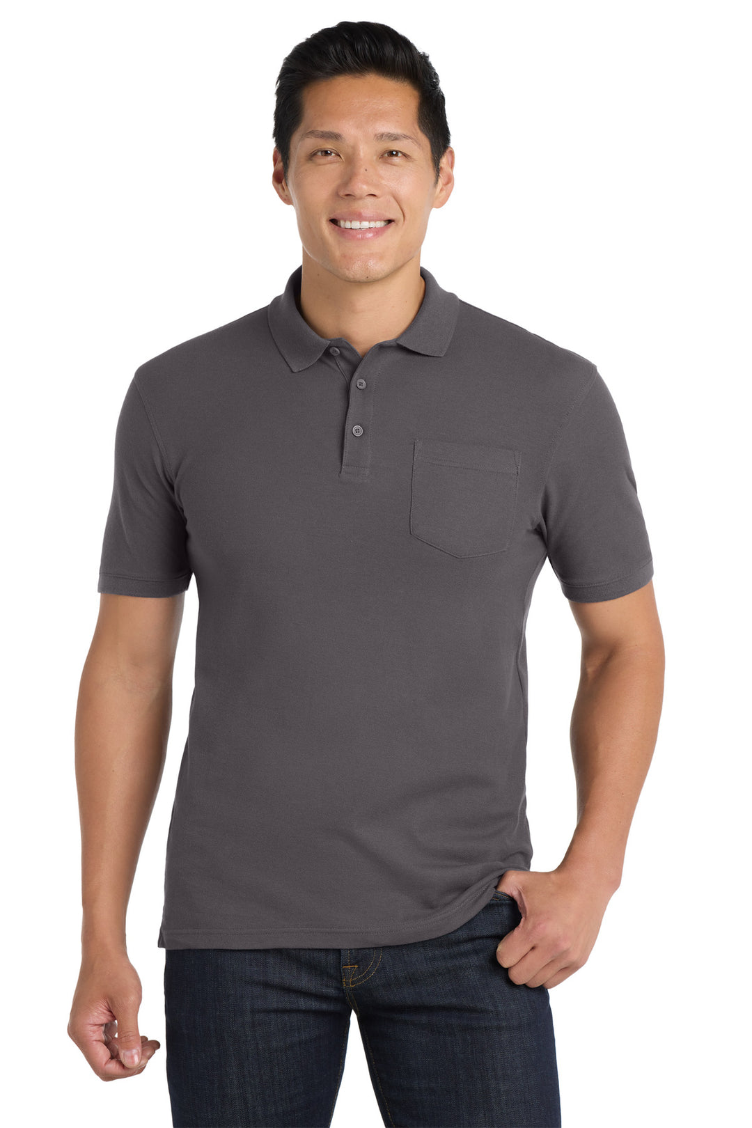 Port Authority Core Classic Pique Pocket Polo. K100P
