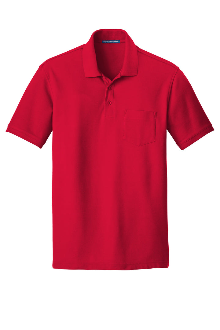 Port Authority Core Classic Pique Pocket Polo. K100P
