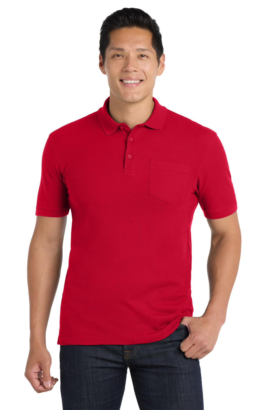 Port Authority Core Classic Pique Pocket Polo. K100P